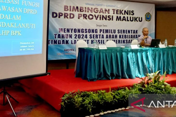Bimtek peningkatan kapasitas anggota DPRD Maluku kawal tahapan pemilu