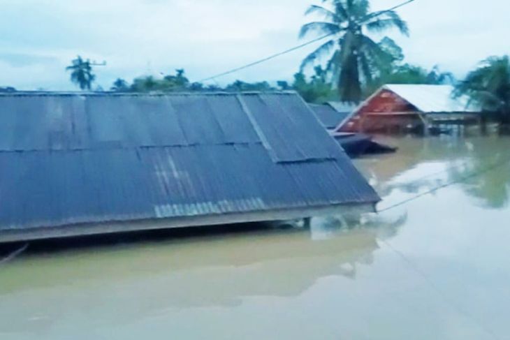 Dayah di Aceh Utara nyaris tenggelam akibat banjir
