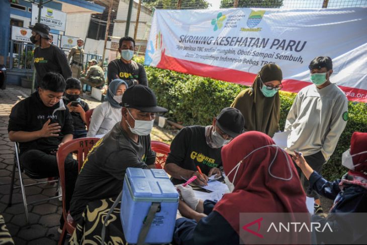 Skrining kesehatan paru di Bandung 