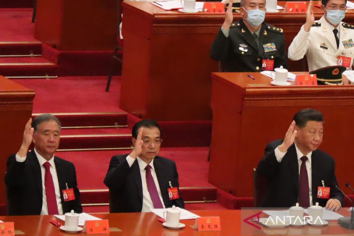 Xi Jinping kantongi suara terbanyak dalam sidang parlemen China