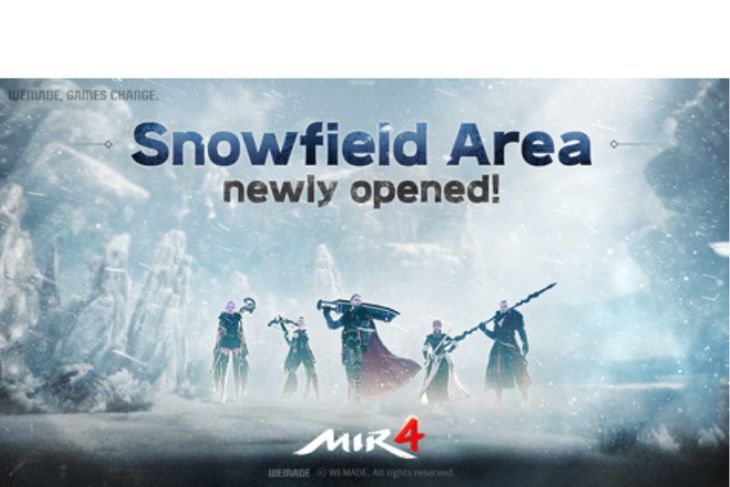 Wemade Presents New Battlefield ‘Snowfield Area’ in MIR4