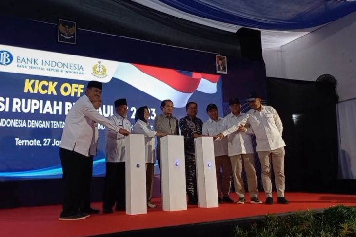 BI, Navy cooperate to circulate rupiah in North Maluku's 3T areas