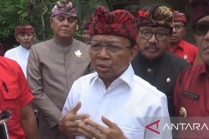 Gubernur Bali apresiasi Pemkab Tabanan yang dukung kebijakan provinsi