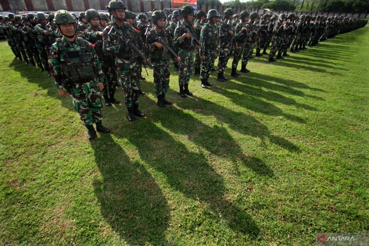 FOTO - Apel Kesiapan Pengamanan Presiden Jokowi ke Aceh