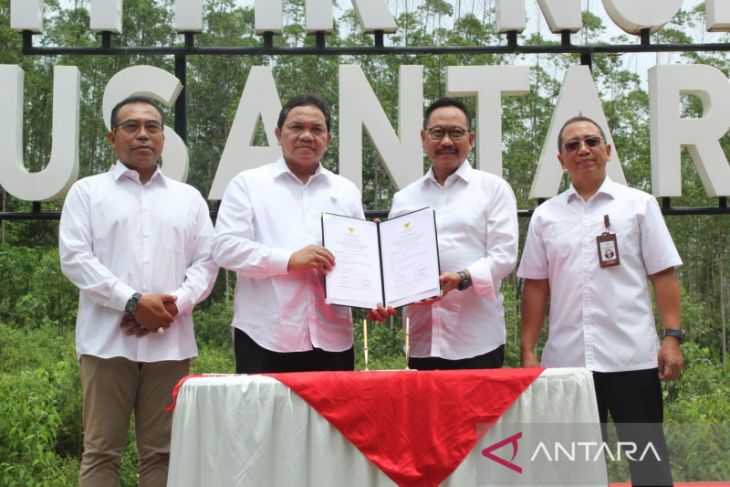 BPK Serahkan LHP Pertama OIKN Di Titik Nol Nusantara - ANTARA News Banten