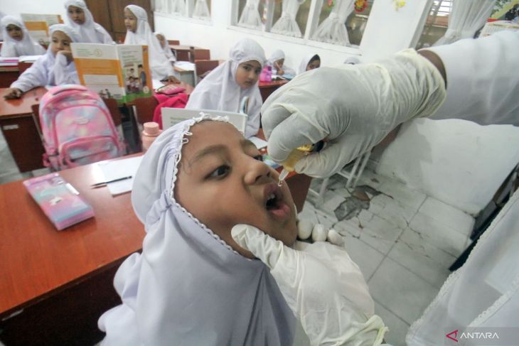 FOTO - Vaksinasi Polio Tahap Dua di Lhokseumawe