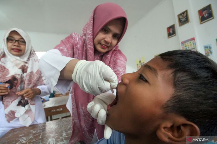 FOTO - Vaksinasi Polio Tahap Dua di Lhokseumawe