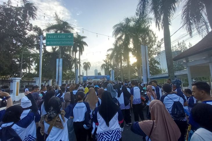 Jalan Sehat BUMN di Kota Pangkalpinang