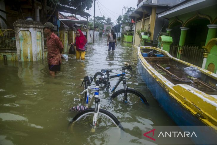 Dampak banjir Kabupaten Karawang 