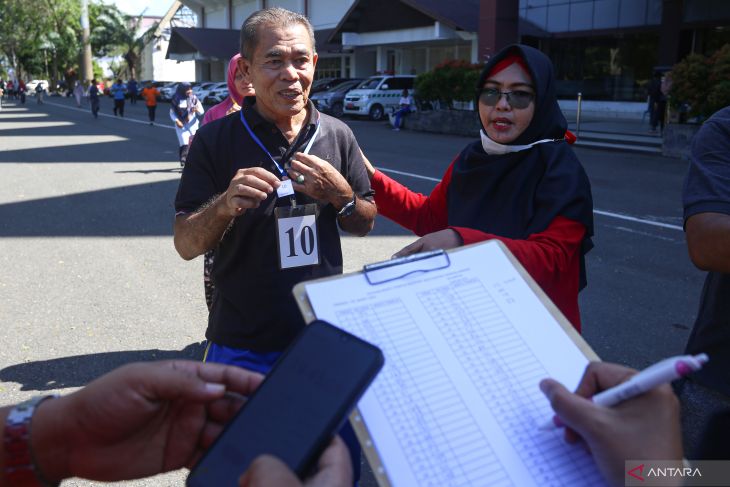 TES KEBUGARAN JAMAAH CALON HAJI BANDA ACEH