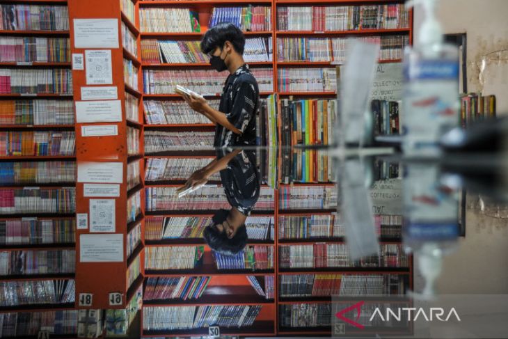 Taman baca buku fiksi terbesar di Bandung 