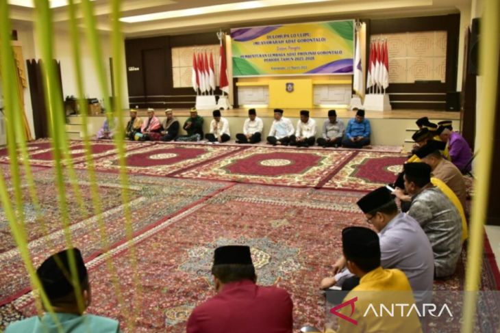Pemprov Gorontalo menggelar musyawarah pembentukan lembaga adat