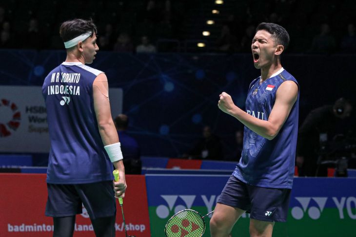 Hasil All England 2023 - Fajar/Rian susul The Daddies menuju All Indonesia Final di Inggris