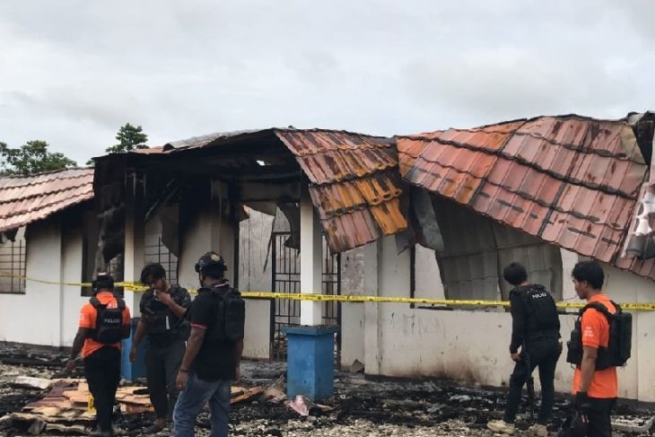 Kkb Kembali Bakar Sekolah Di Papua Antara News Aceh