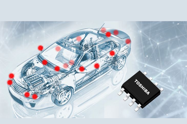 Toshiba to Provide Samples of Clock Extension Peripheral Interface Driver/Receiver IC That Contributes to Wiring Harnesses Reduction