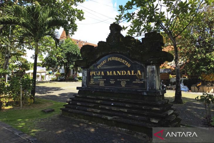 Puja Mandala, simbol kerukunan umat beragama di Pulau Bali