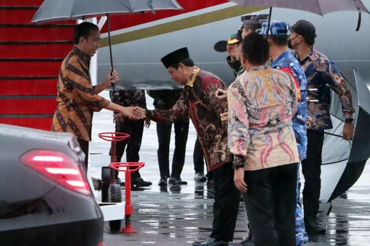 Presiden Jokowi bertolak ke Tabalong