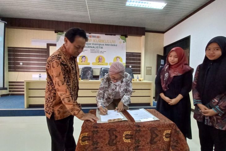 Unja-AJI kerja sama kembangkan Kurikulum Merdeka Belajar Jurnalisme era digital