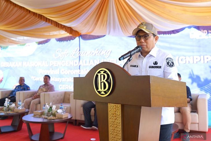 Gubernur sambut baik peluncuran GNPIP di Gorontalo