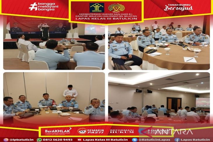 Lapas Batulicin siapkan layanan pemasyarakatan menuju endemi