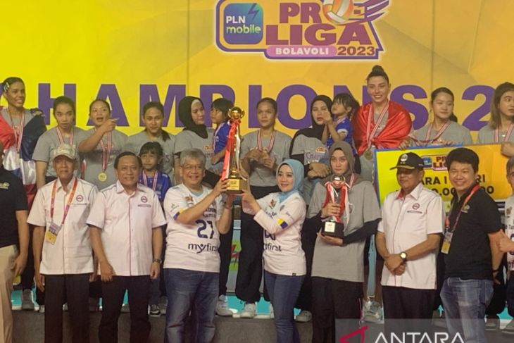 Proliga 2023: Bandung bjb sukses pertahankan gelar