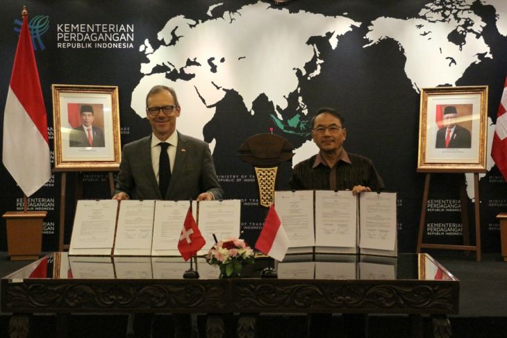 Indonesia, Switzerland ink trade promotion pact