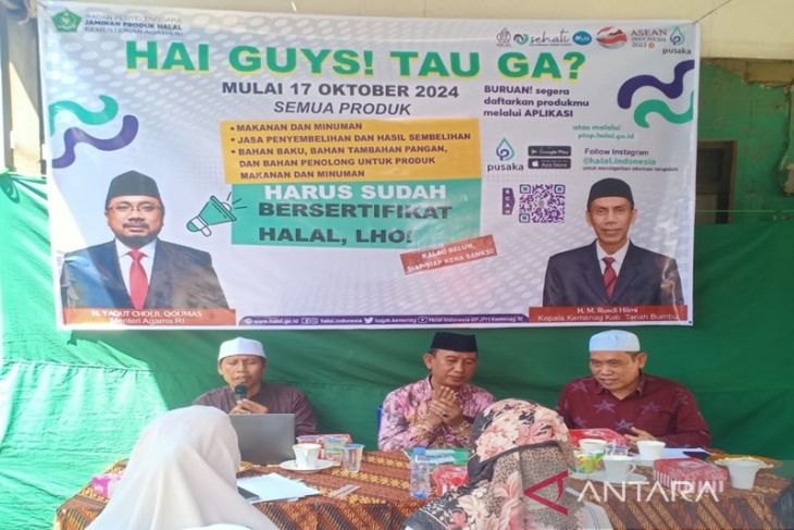 Kemenag Tanah Bumbu buka kuota sertifikasi halal gratis untuk UMKM