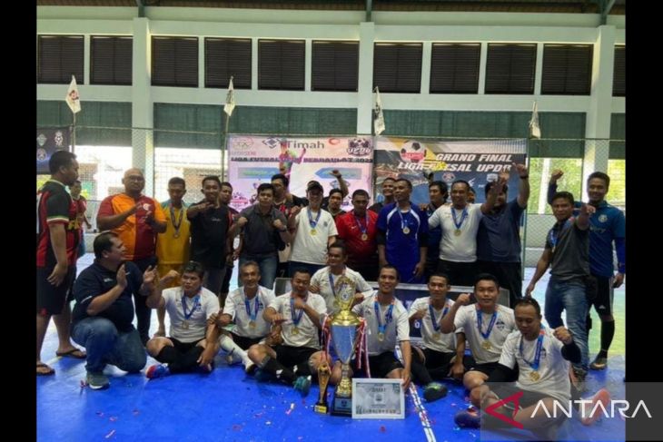 HELATAN FC Bangka Selatan sabet juara bergilir Liga Futsal UPDB 2022