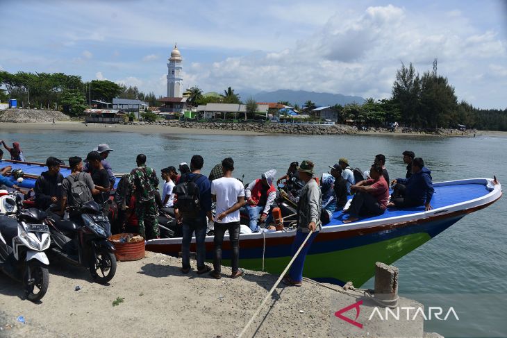 Mudik masyarakat kepulauan rayakan tradisi meugang Ramadhan