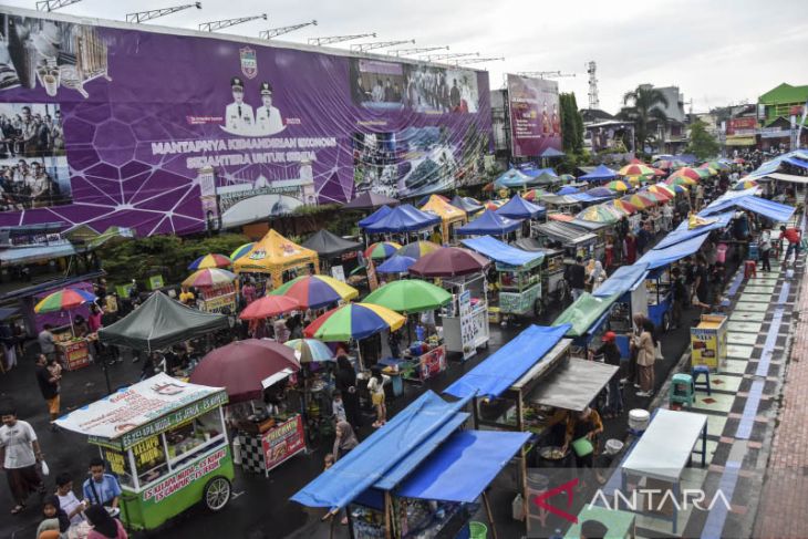 Pasar takjil Ramadan di Ciamis 