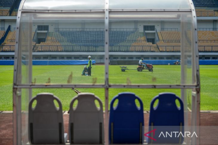 Progres renovasi Stadion Gelora Bandung Lautan Api 