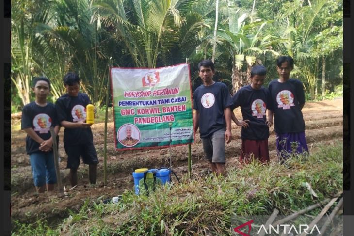 Ganjar Milenial Center Banten Gelar Workshop Bersama Petani Muda Mandalawangi