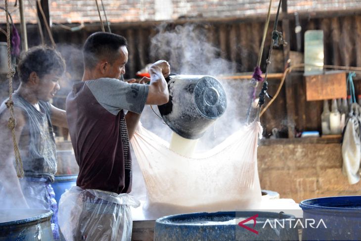 FOTO - Produksi tahu meningkat selama Ramadhan