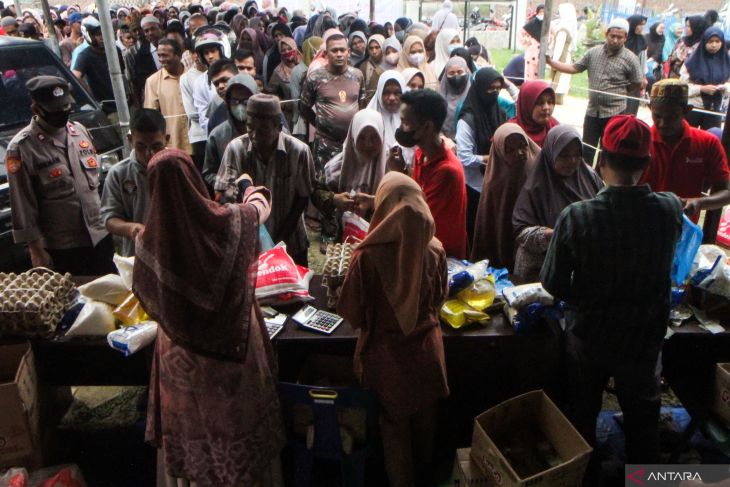 FOTO - Pasar Murah Ramadhan di Lhokseumawe