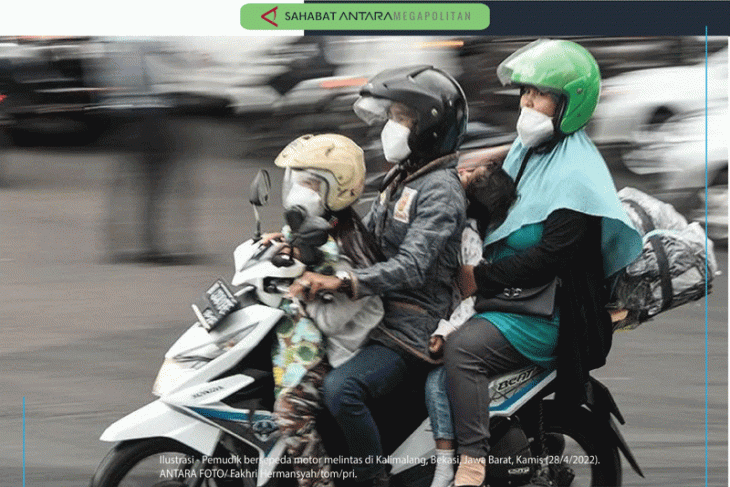 Sepeda motor dinilai tidak aman untuk mudik lebaran