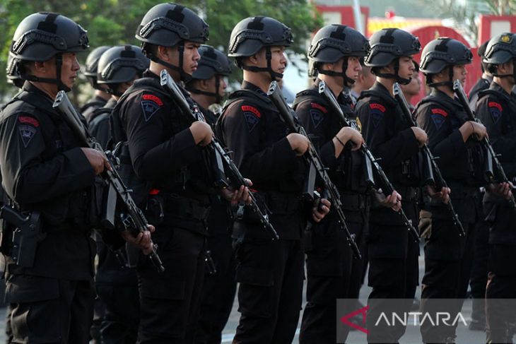 FOTO - Pasukan Pengamanan Lebaran 2023