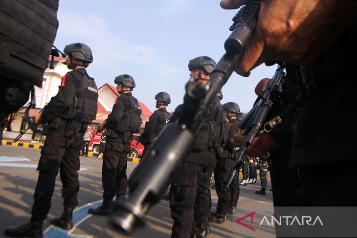 FOTO - Pasukan Pengamanan Lebaran 2023