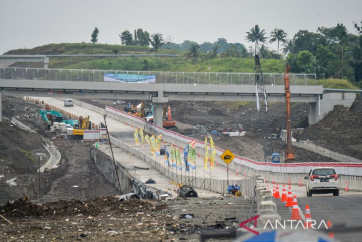 Arus mudik di jalur fungsional tol Cisumdawu 