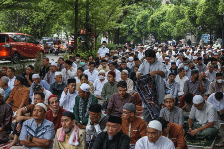 Shalat Idul Fitri di Bekasi, Depok dan Purwakarta