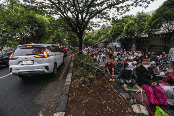 Shalat Idul Fitri di Bekasi, Depok dan Purwakarta