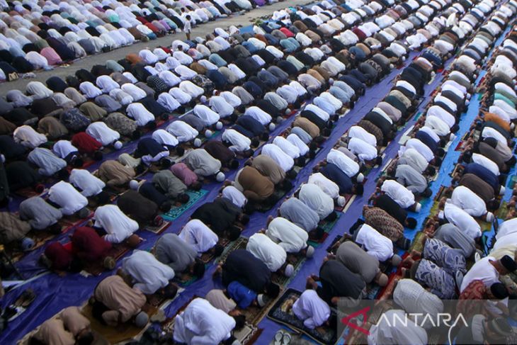 FOTO - Shalat Idul Fitri Muhammadiyah di Aceh