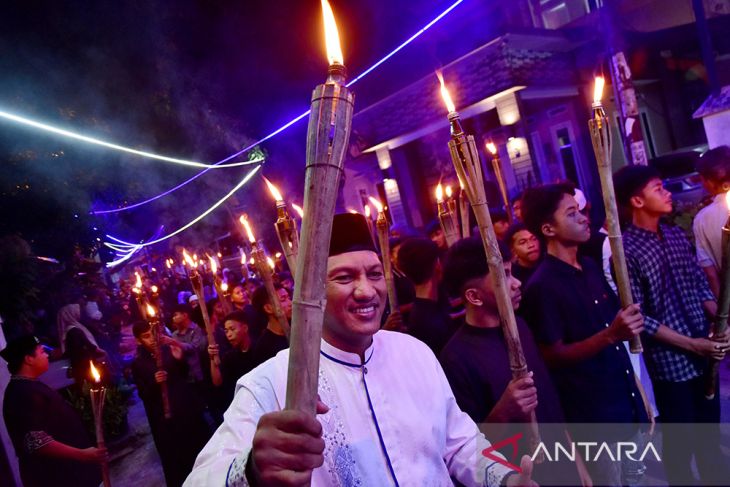 FOTO - Takbiran dan Shalat Id Fitri di Banda Aceh