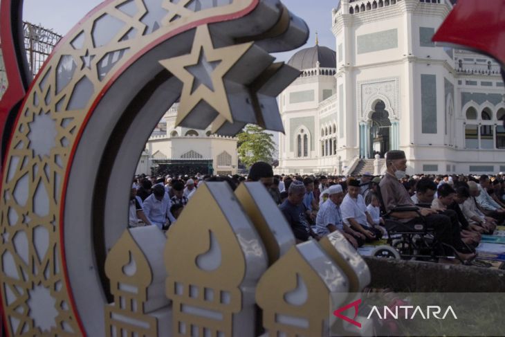 Shalat Idul Fitri 1444 Hijriah di Medan