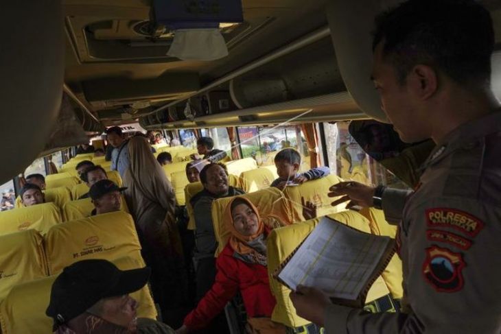 Angkutan gratis pemudik kembali ke Jakarta