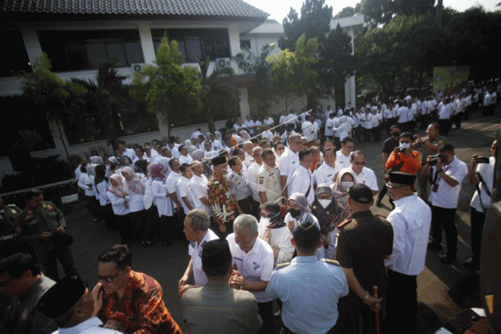 Halal bihalal PNS di Pemkab Bogor