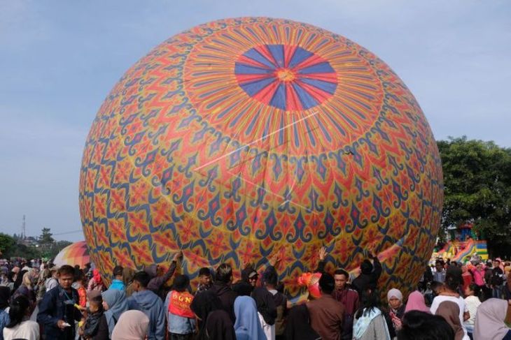 Festival balon udara di Temanggung