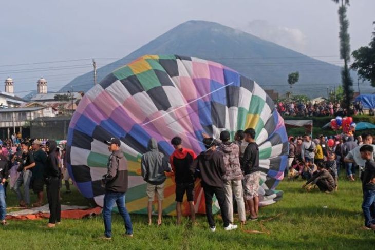 Festival balon udara di Temanggung
