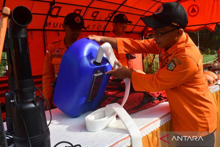 Apel kesiapsiagaan di Madiun