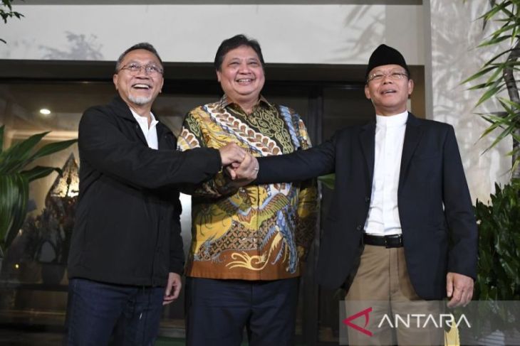 Silaturahmi Koalisi Indonesia Bersatu di Jakarta