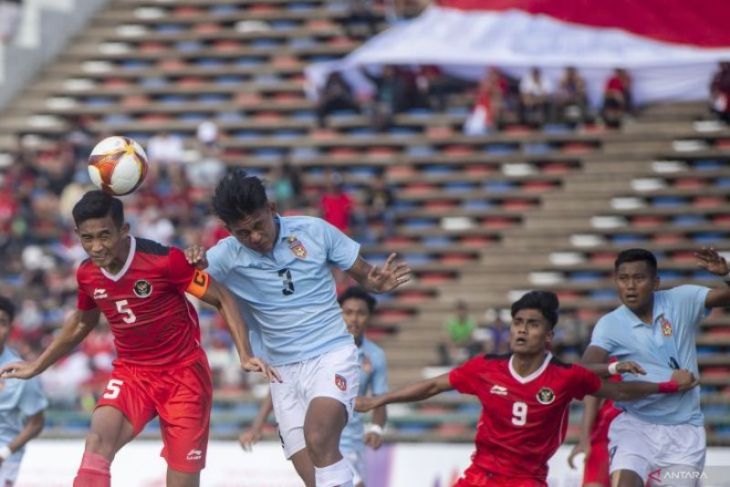 SEA Games 2023 - Indonesia taklukan Myanmar 5-0
